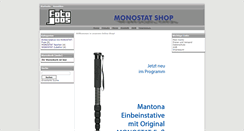 Desktop Screenshot of monostat.de